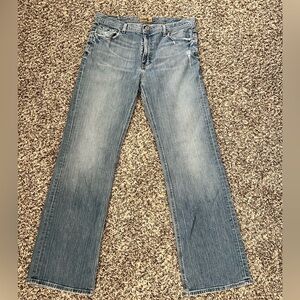 BKE Buckle Men’s Jeans Tyler Straight Leg Distressed Denim 36 X-Long